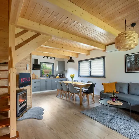 Domki Dream Home Z Tarasem I Ogrodem, Szybkim Wi-Fi 600Mb I Vod, Parking Free Ev Bad Altheide Exterior foto
