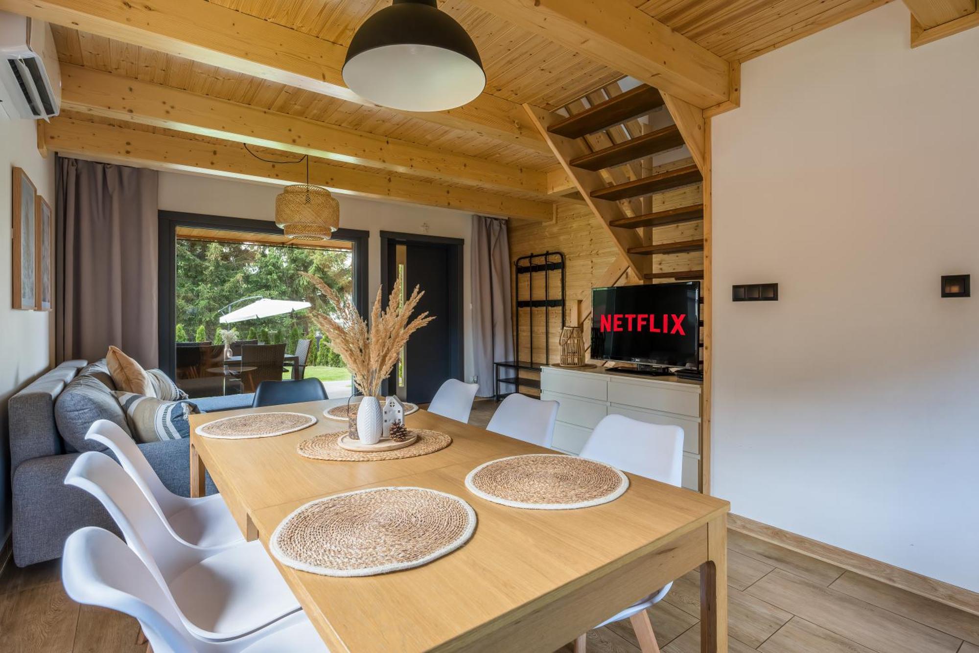 Dream Z Tarasem I Ogrodem, Szybkim Wi-fi 600mb I Vod, Parking Free Ev